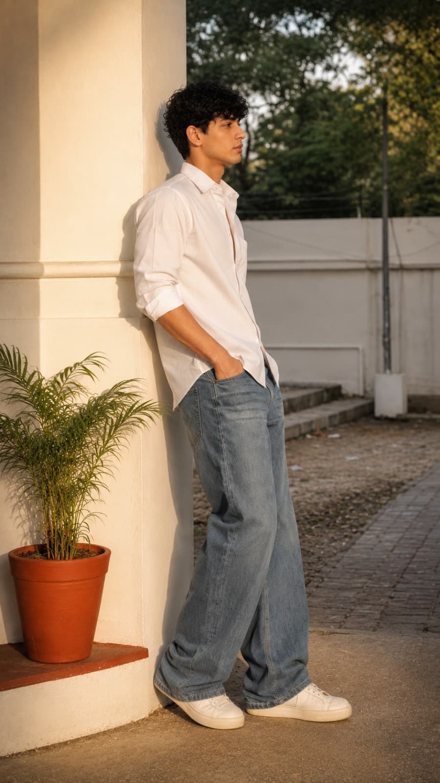 RETRO VINTAGE BAGGY Back