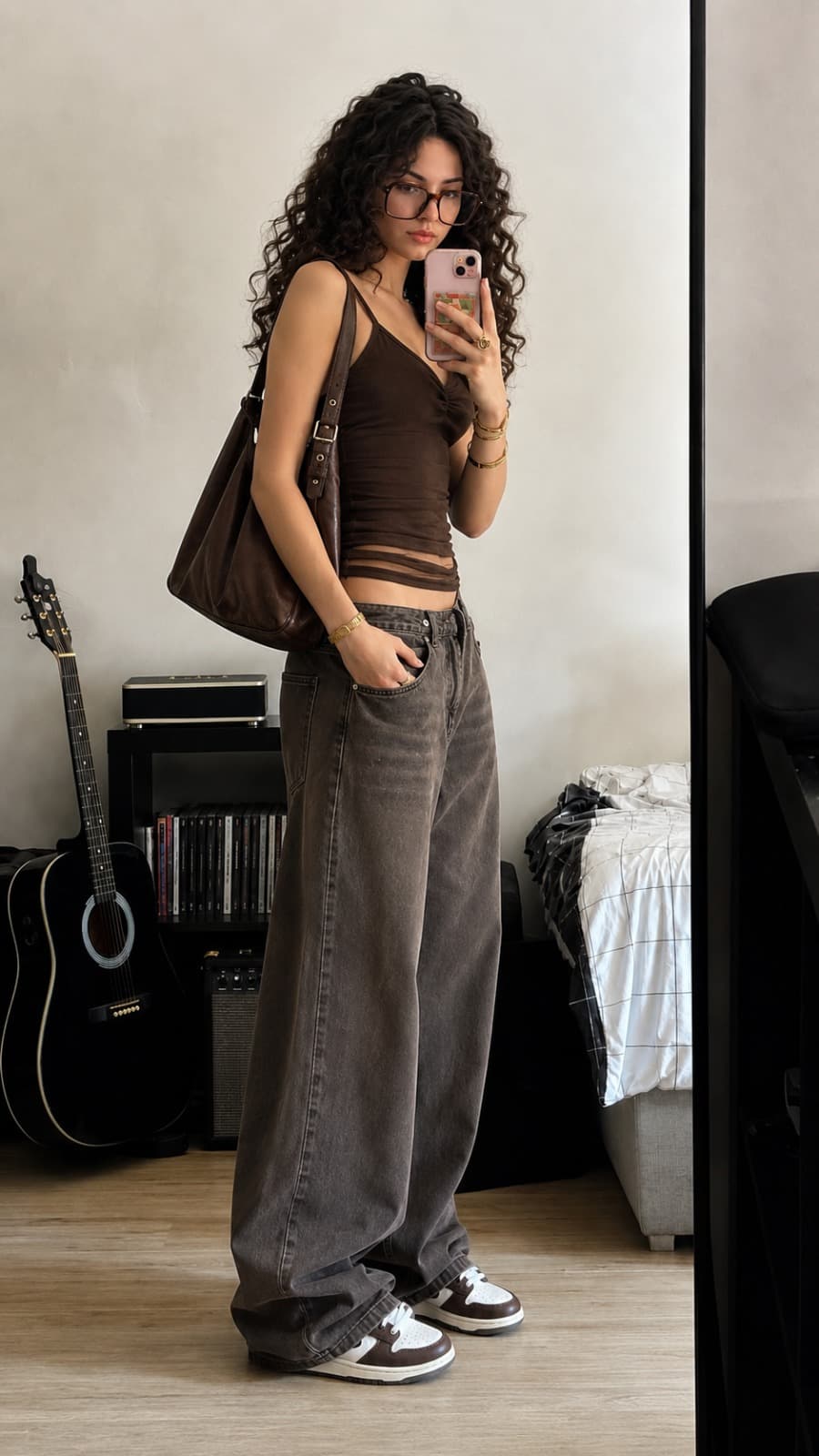 CHARCOAL WIDE DRAPE Detail