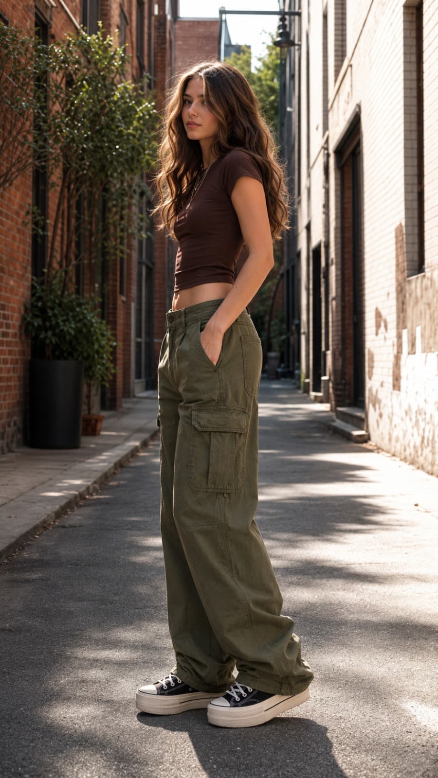 FOREST RELAXED CARGO Side