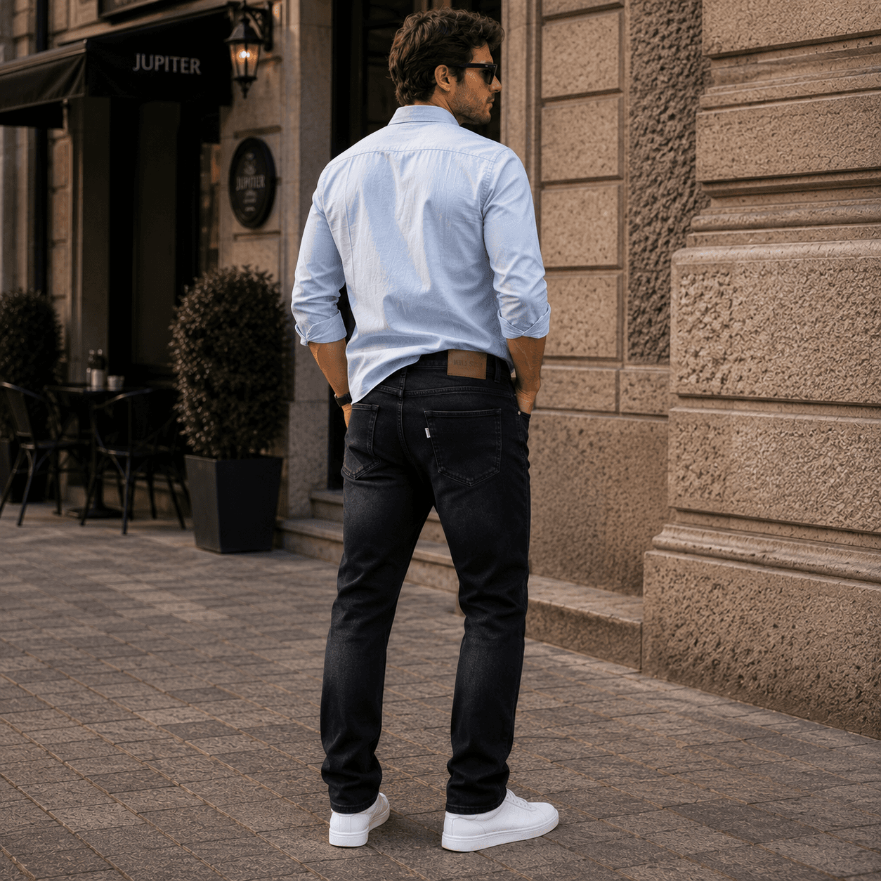 Carbon Black Horizon Baggy Walk